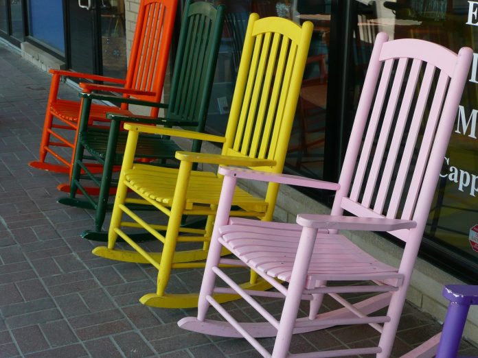 Painted chairs